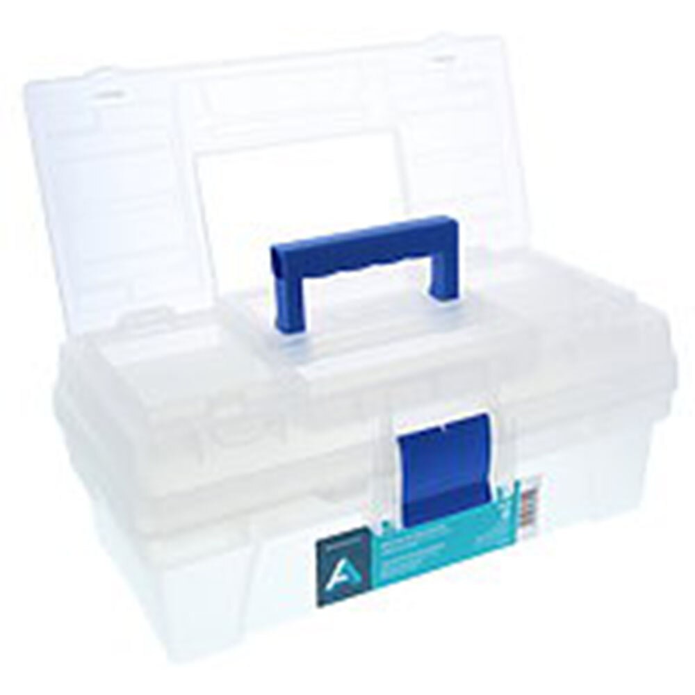 Art Alternatives, Box/Tube, Art & School, 14", Artist's Tool Box, Clear, 5931